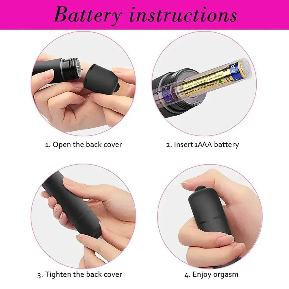 10 Speed Mini Bullet Vibrator For Women Waterproof Clitoris Stimulator Dildo Vibrators Vagina Sex Toys For Woman Sex Products - The Lady's Haven
