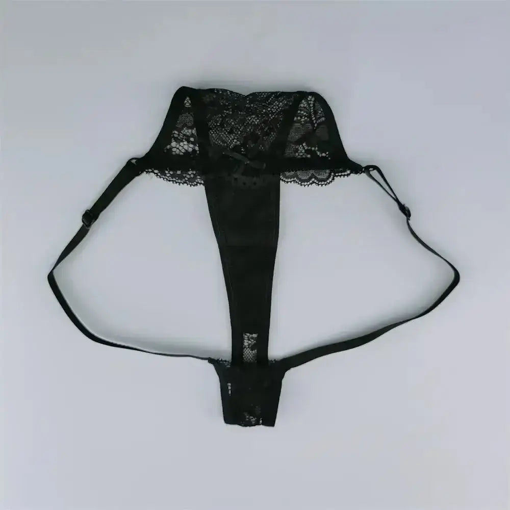 3Pcs Lace Thongs Women Lace Low Waist Panties Sexy Transparent Underwear Fashion Breathable G - string Ladies Intimates Lingerie - The Lady's Haven