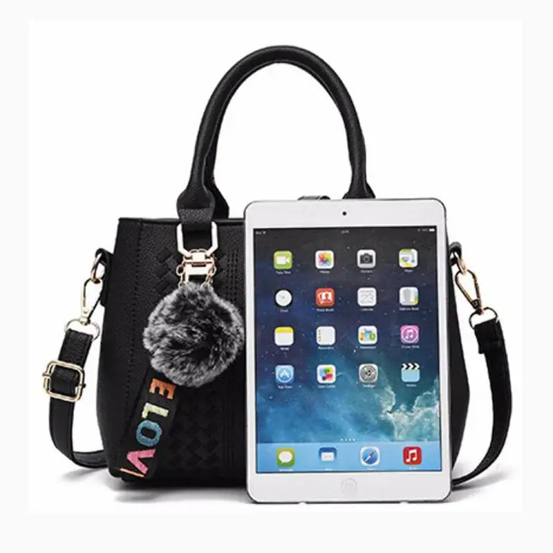 Embroidery Messenger Bags Women Leather Handbags Sac a Main