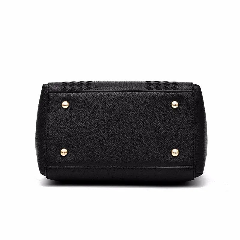 Embroidery Messenger Bags Women Leather Handbags Sac a Main