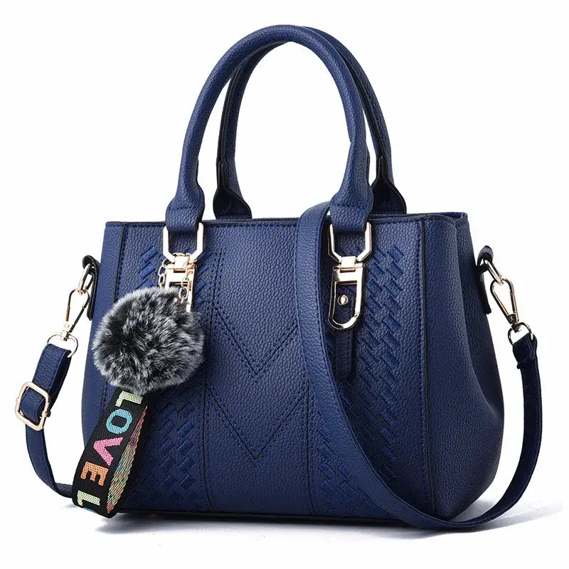 Embroidery Messenger Bags Women Leather Handbags Sac a Main