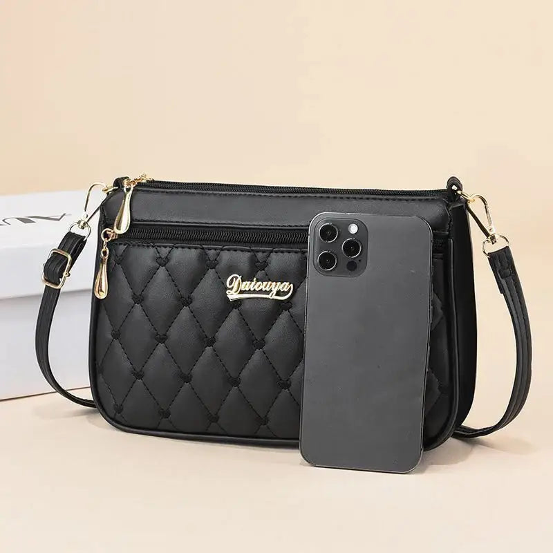 Embroidery Messenger Bags Women Leather Handbags Sac a Main