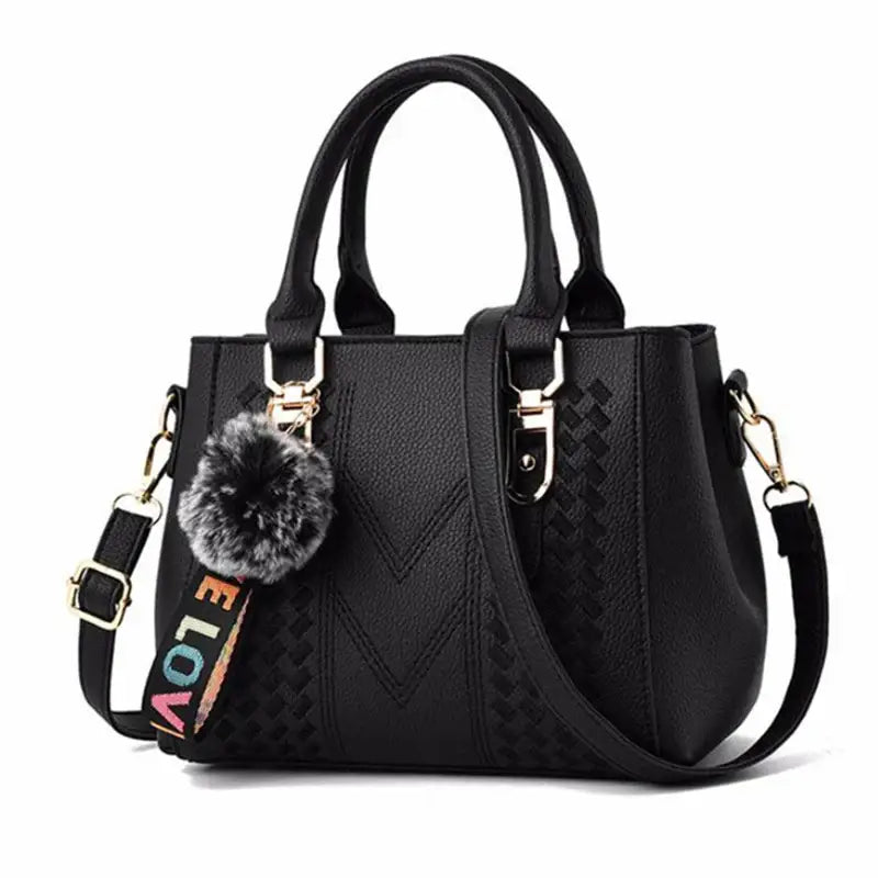 Embroidery Messenger Bags Women Leather Handbags Sac a Main