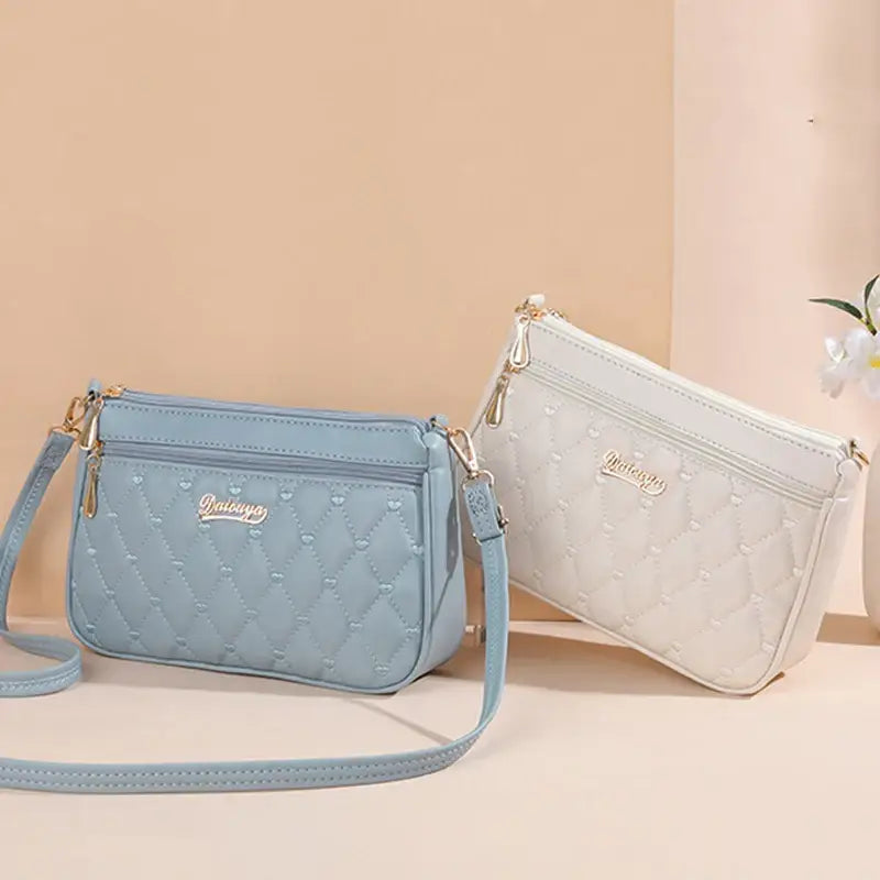 Embroidery Messenger Bags Women Leather Handbags Sac a Main