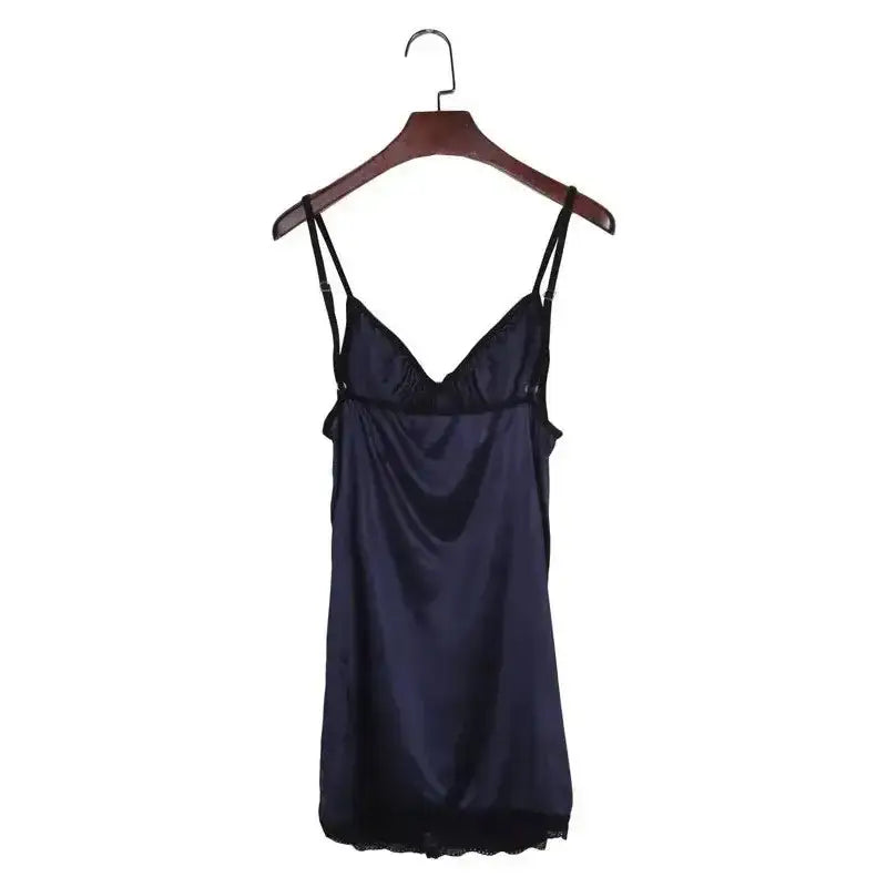 Sexy Nightgown For Women Sexy Nightie Sleepwear Plus Size Lace Floral Female Lingerie Suspenders Nightdress Robe Babydoll Summer - The Lady's Haven