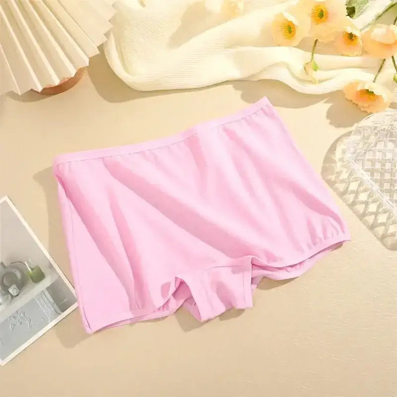 Women's Panties Cotton Seamless Sports Boxers Underwear Female Solid Color Briefs Cozy Lingerie Intimate Underpants XS - XL - The Lady's Haven