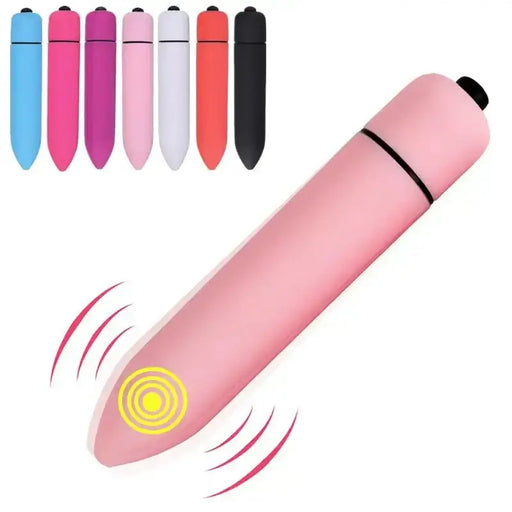 10 Speed Mini Bullet Vibrators Adult Female Dildo Clit Stimulation Sex Toys Vibrating Jump Egg G Spot Vagina Vibrator For Women - The Lady's Haven