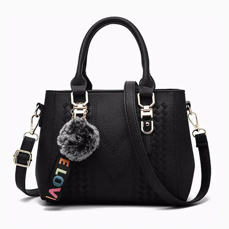 Embroidery Messenger Bags Women Leather Handbags Sac a Main