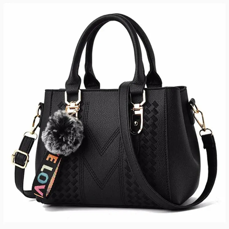 Embroidery Messenger Bags Women Leather Handbags Sac a Main