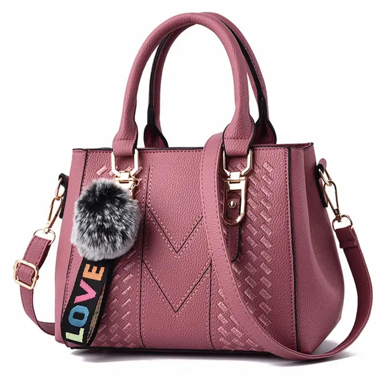 Embroidery Messenger Bags Women Leather Handbags Sac a Main