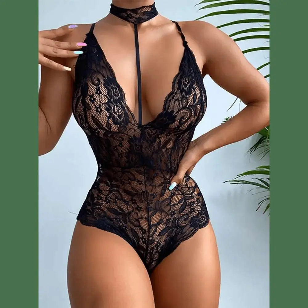 Erotic Costumes Porno Women Lenceria for Sex Underwear Sexy Lingerie Sex Woman Nightwear Erotic Babydoll Lace Dress Mujer Sexi - The Lady's Haven