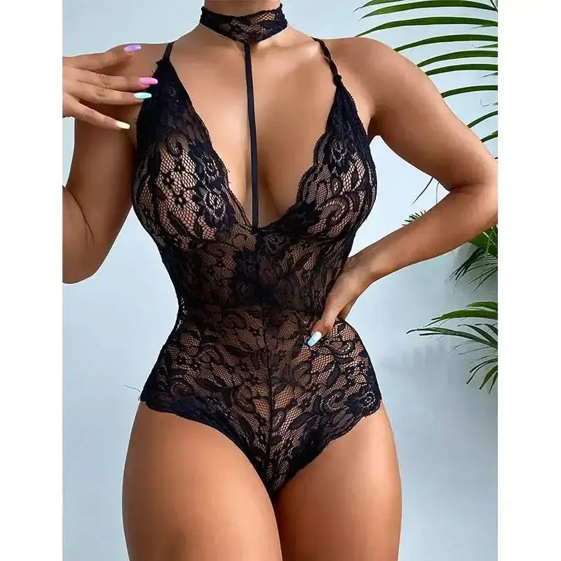 Erotic Costumes Porno Women Lenceria for Sex Underwear Sexy Lingerie Sex Woman Nightwear Erotic Babydoll Lace Dress Mujer Sexi - The Lady's Haven