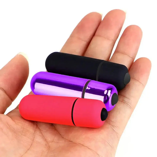 IKOKY Waterproof Clitoris Stimulator Mini Bullet Vibrator G - spot AV Stick Dildo Vibrators Sex Products Adult Sex Toys for Women - The Lady's Haven