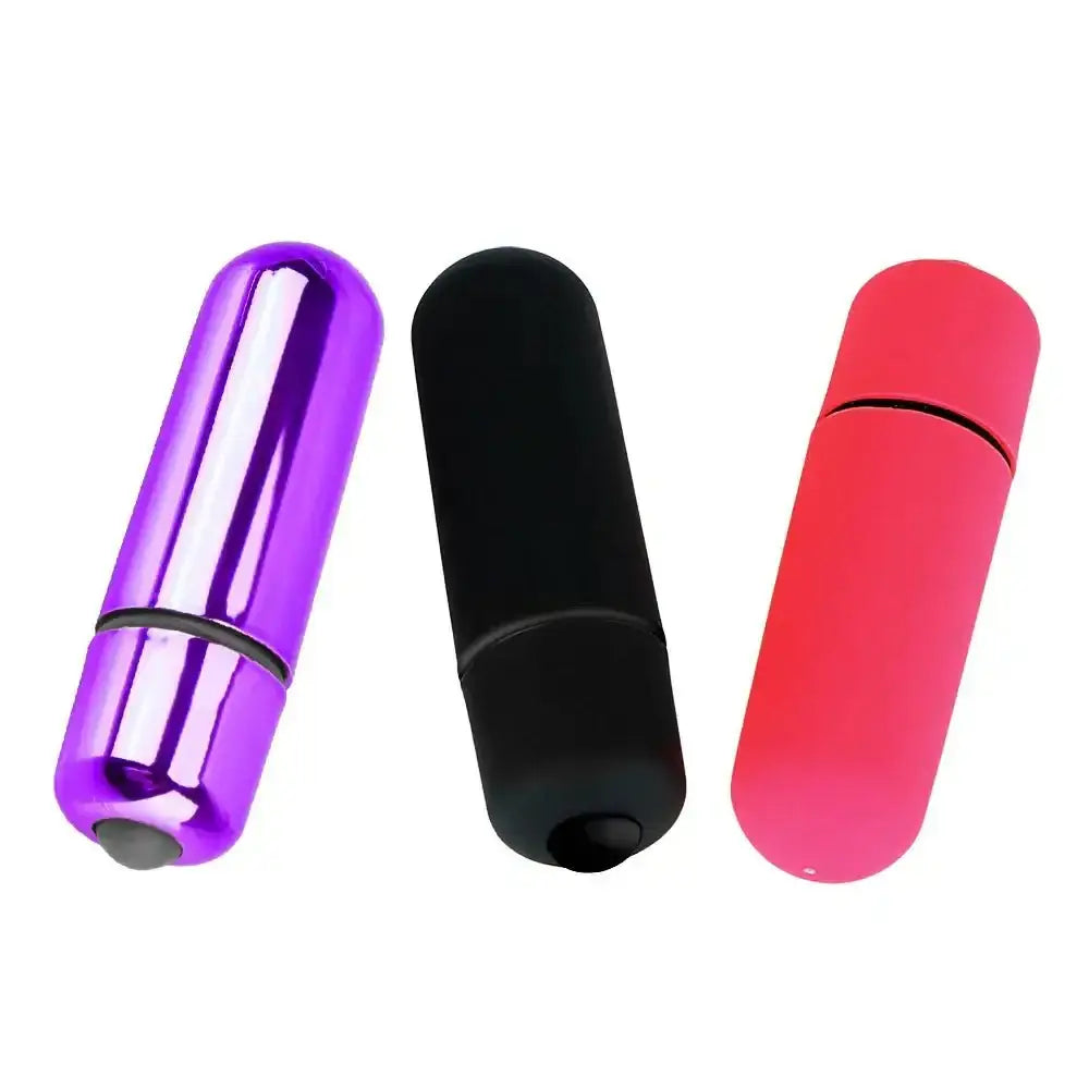 IKOKY Waterproof Clitoris Stimulator Mini Bullet Vibrator G - spot AV Stick Dildo Vibrators Sex Products Adult Sex Toys for Women - The Lady's Haven