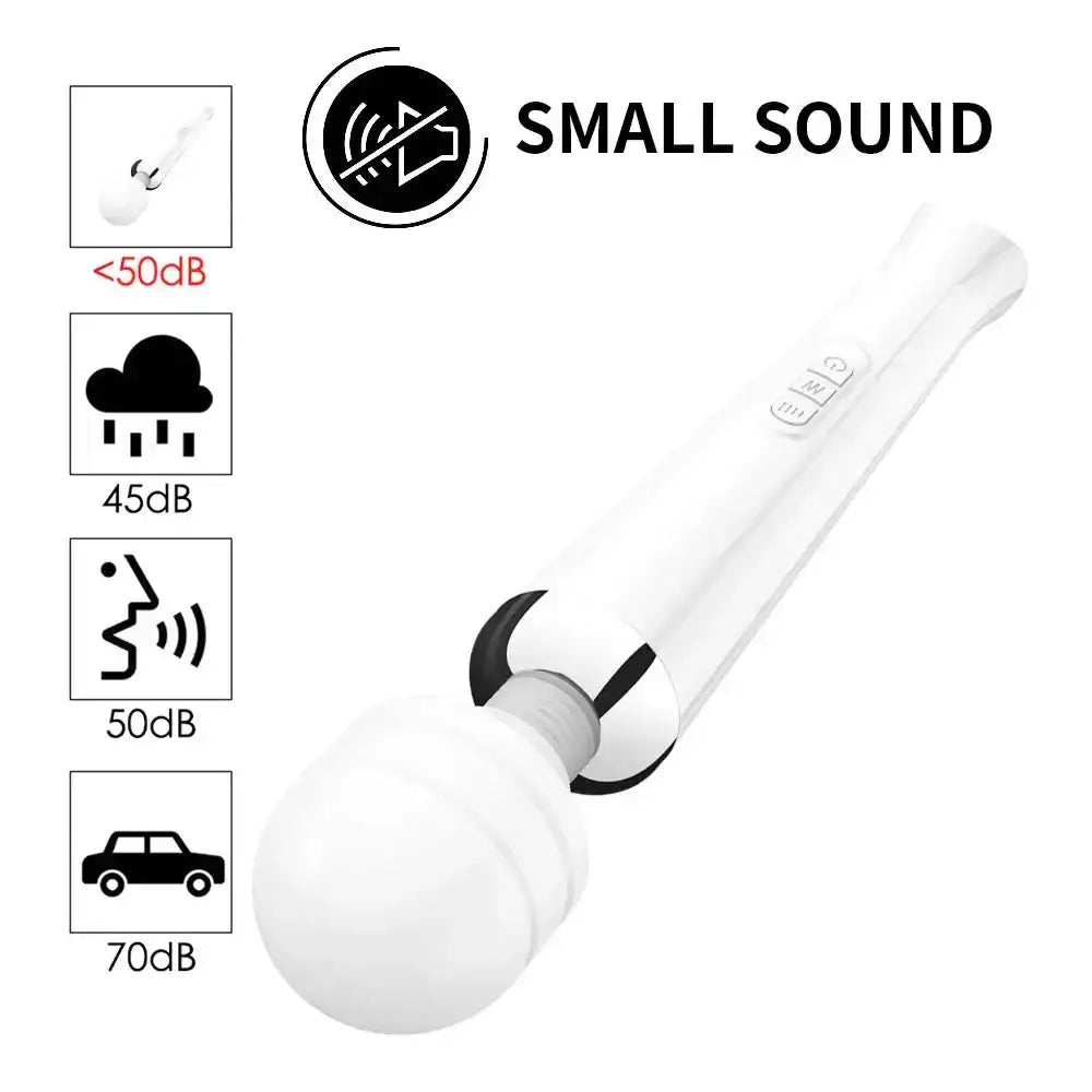 Powerful Big Magic Wand Vibrator Sex Toys for Women Masturbator Clitoris Stimulator G - spot Dildo Vibrator AV Sex Toys for Adults - The Lady's Haven