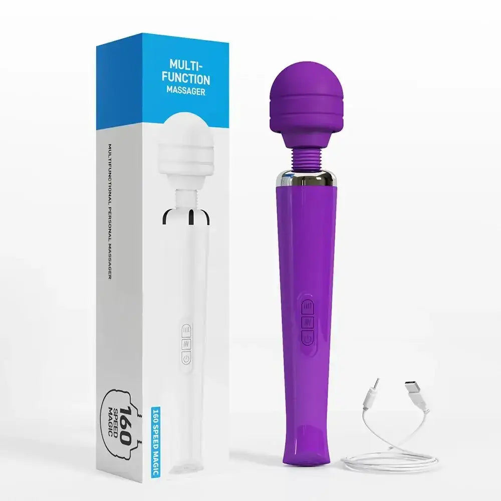 Powerful Big Magic Wand Vibrator Sex Toys for Women Masturbator Clitoris Stimulator G - spot Dildo Vibrator AV Sex Toys for Adults - The Lady's Haven