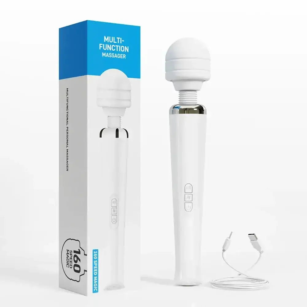 Powerful Big Magic Wand Vibrator Sex Toys for Women Masturbator Clitoris Stimulator G - spot Dildo Vibrator AV Sex Toys for Adults - The Lady's Haven