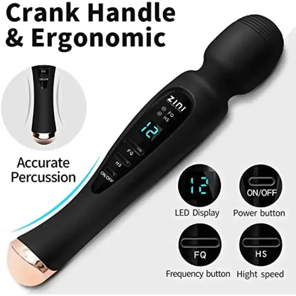 Powerful Clit Vibrators for Women Wand Vibrator Dildo Sex Machine Adult Toy Female Masturbation G - spot Orgasm Massager - The Lady's Haven