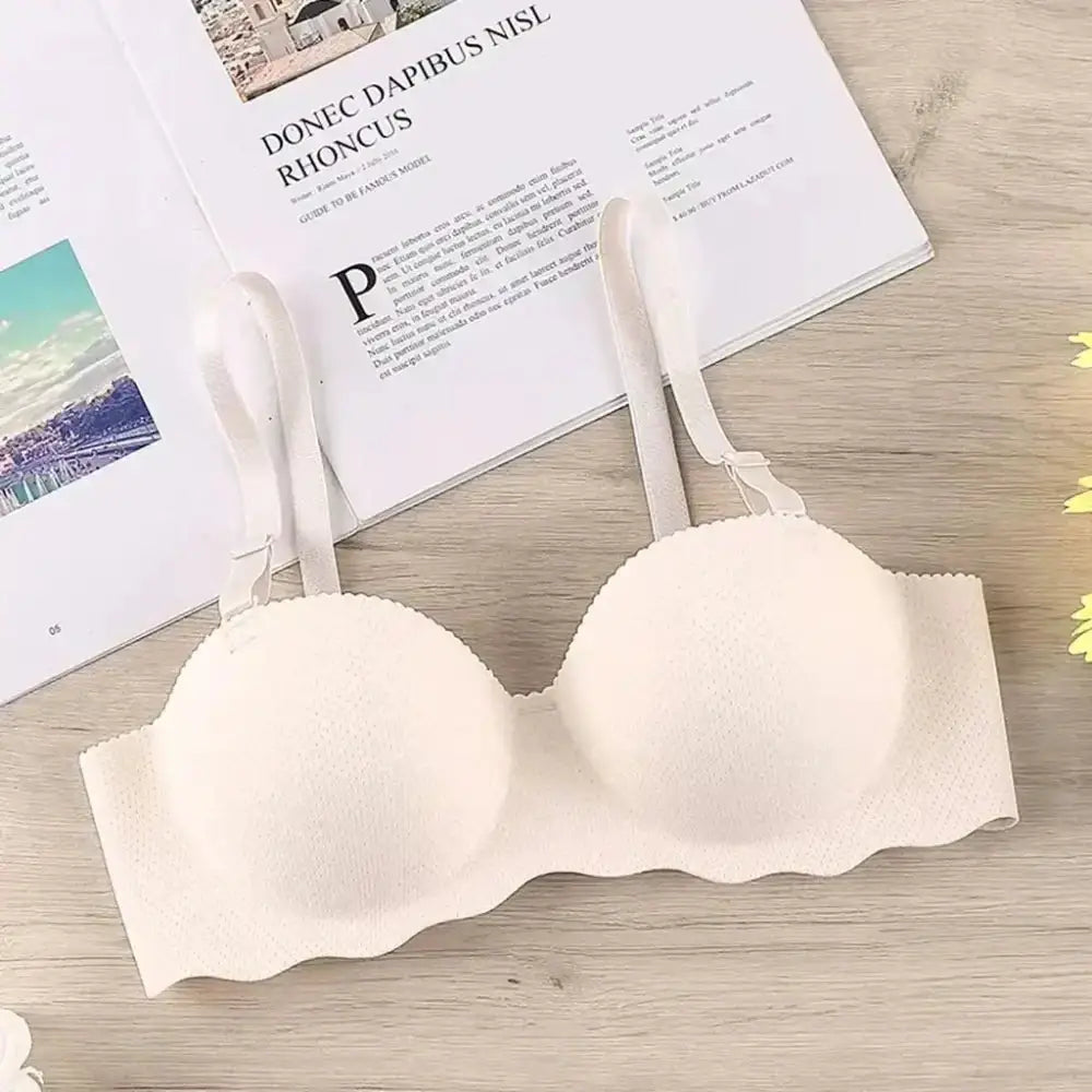 Sexy Bras Push Up Seamless Underwear for Women Solid Color Wireless Lingerie One - pieces Gather Convertible Straps Brassiere - The Lady's Haven