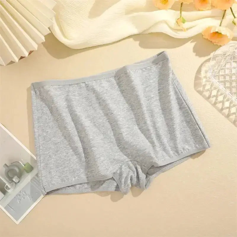 Women's Panties Cotton Seamless Sports Boxers Underwear Female Solid Color Briefs Cozy Lingerie Intimate Underpants XS - XL - The Lady's Haven